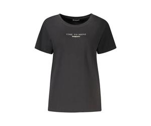 Freddy, ,Tops ,Donna ,Nero ,S T-shirt a maniche corte