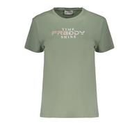 Freddy, ,Tops ,Donna ,Verde ,L T-shirt a maniche corte