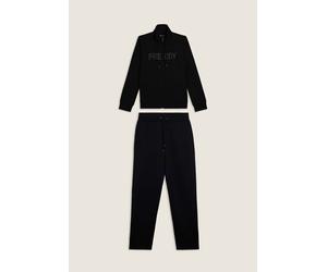 Freddy Tuta con collo alto e logo perlato Nera da Donna XL Nero