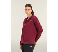 Freddy Tuta con interno cappuccio animalier e spacchi laterali Rossa da Donna XL Rosso