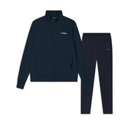 FREDDY - Tuta Con Zip E Collo Alto In Tessuto Interlock Di Cotone, Donna, Blu, Medium