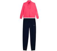 Freddy Tuta con zip e collo alto, logo con perline sulla manica Pink Lemonade-Blue Donna Small