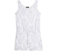 Freddy Tuta corta floreale in jersey con top a canotta Allover Ikat White Donna Extra Small