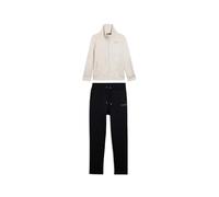 FREDDY Tuta Donna Regular con Collo Alto Strass Inspired Heart e Tasche a Filetto