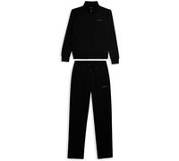 Freddy Tuta full zip in felpa garzata con collo alto e gamba dritta Jet Black Uomo Small
