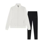 FREDDY - Tuta Con Zip E Collo Alto In Tessuto Interlock Di Cotone, Donna, Bianco, Extra Large