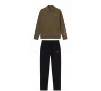 Freddy Tuta Sportiva da Donna Zip e Collo Alto in Felpa Garzata Grape Leaf-Black Donna Extra Small