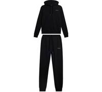 Freddy Tuta uomo felpa garzata con cappuccio e tasca a marsupio Jet Black Uomo Large