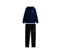 FREDDY - Tuta Uomo In Cotone Interlock Con Cappuccio E Zip, Uomo, Blu, Medium