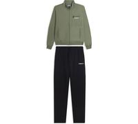 Freddy Tuta uomo zip e collo alto in cotone Interlock Hedge Green-Black Uomo Medium