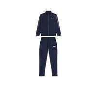 FREDDY - Tuta Uomo Zip E Collo Alto In French Terry Con Bande In Tono, Uomo, Blu, Extra Large