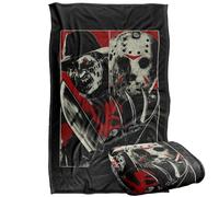 Freddy Vs Jason Vs Coperta super morbida al tatto setoso - 91 x 147 cm