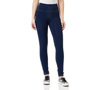 Freddy WRUP1HC002 Leggings, Blu (Jeans Scuro/Cuciture Gialle J0y), 36 (Taglia Produttore: S) Donna