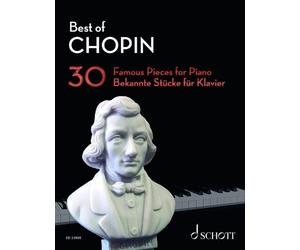 Frederic Chopin Best of Chopin : 30 Famous Pieces for Piano (Tascabile)