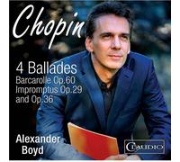 Frederic Chopin Chopin: 4 Ballades/Barcarolle, Op. 60/Impromptus (Blu-ray Audio)