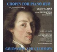 Frederic Chopin Chopin for Piano Duo (CD) Album