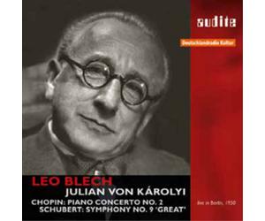 Frederic Chopin Chopin: Piano Concerto No. 2/Schubert: Symphony No. 9, 'Gre (CD)