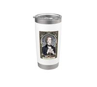 Frederic Chopin Compositore Bicchiere termico in acciaio inox doppia parete