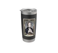 Frederic Chopin Compositore Bicchiere termico in acciaio inox doppia parete
