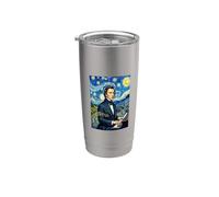 Frederic Chopin Compositore Pianista Bicchiere termico in acciaio inox doppia parete