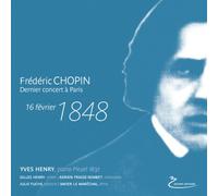 Frédéric Chopin-Dernier Concert À Paris