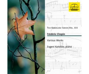 Frederic Chopin Frederic Chopin: Various Works (CD) Album