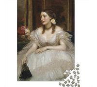 Frederic Leighton Puzzles Di Legno 1000 Piece, DIY Jigsaw Puzzle museo for Teens, arte Challenging Decompression, Fun Games, Educational Toys, Puzzle Impossible dipinto