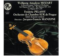 Frederic Pelassy, violon - orc - Concertos Pour Violon & Orchestre en sol, en ré & en la