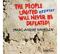 Frederic Rzewski People United Will Never Be Defeated, The (Hamelin) (CD) Album