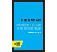 Frederic Wakeman History and Will (Tascabile)