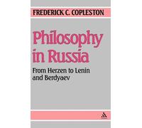 Frederick Copleston Philosophy in Russia (Copertina rigida)