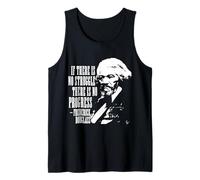 Frederick Douglas citazione di progresso e lotta Canotta