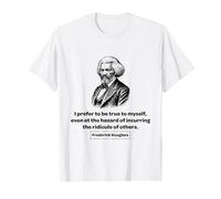 Frederick Douglass Fedele a Me Stesso Maglietta