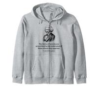 Frederick Douglass I Limiti dei tiranni Uomo Donna Regalo Felpa con Cappuccio