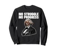 Frederick Douglass Nessuna Lotta Significa nessun Progresso Felpa