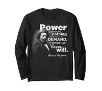 Frederick Douglass Power Non concede Nulla Maglia a Manica