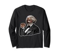 Frederick Douglass Pugno di Potere Frederick Douglass Maglia a Manica