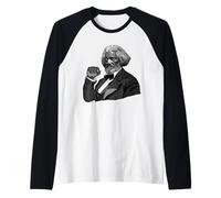 Frederick Douglass Pugno di Potere Frederick Douglass Maglia con Maniche Raglan