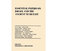 Frederick E. Greens Essential Papers on Israel and the Ancient Near (Tascabile)