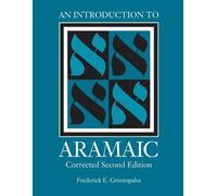 Frederick E Greenspahn An Introduction to Aramaic (Tascabile)