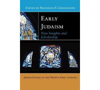 Frederick E. Greenspahn Early Judaism (Copertina rigida)