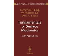 Frederick F. Ling W. Michael Lai Don Fundamentals of Surface (Copertina rigida)