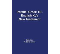 Frederick H a S Parallel Greek Received Text and King James Version (Tascabile)