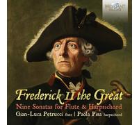 Frederick II (King of Frederick II the Great: Nine Sonatas for Flute & Har (CD)