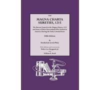 Frederick Lewis Weis William R Beall The Magna Charta Sureties, 1215 (Tascabile)