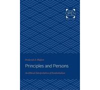 Frederick Olafson Principles and Persons (Tascabile)
