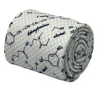 Frederick Thomas Avorio Crema Uomo Cotone Cravatta Con Chimico Equazione Scienza