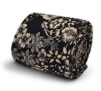 Frederick Thomas Cotone Firmato Uomo Cravatta - Scuro Blu Navy - Crema con Fiori