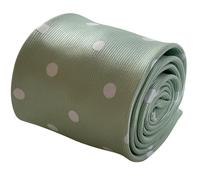 Frederick Thomas Cravatta da Uomo Verde Menta Pallido Pastello Pistacchio Bianco