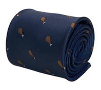 Frederick Thomas Designer Cravatta da Uomo Navy Pollo Bacchette Bizzarro
